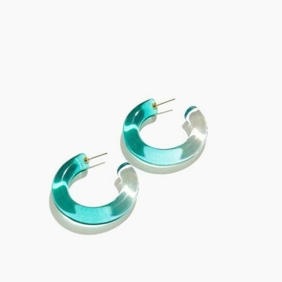 Madewell Jewelry - NWT🤍Madewell Ombré Resin Hoop Earrings